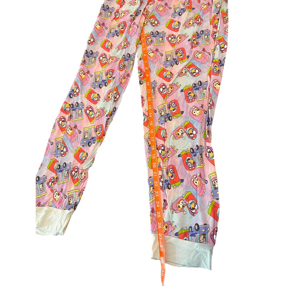 Wild Ivy Bluey Muffin Grannies Bamboo Pajama Jogger Pants 4XL Plus Size Purple - Picture 6 of 8